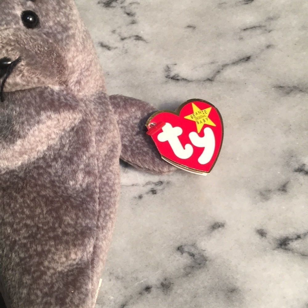 Ty Beanie babies, Slippery the seal. (4222) Rare - Picture 2 of 5